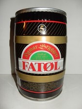 Old FATÖL Beer gallon from