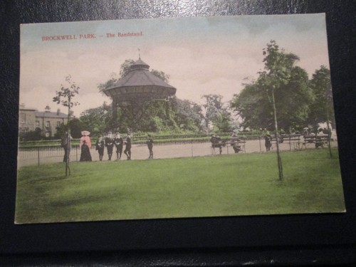 Postcard brockwell park - brockwell,