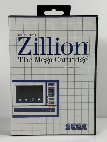 Zillion sega master system - master,