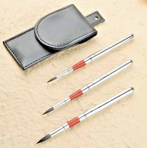 Travel paint brush - brush, set