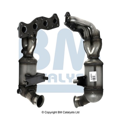 Catalytic converter fit kit - catalytic, +