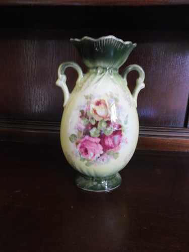 Victorian twin handled - victorian, vase