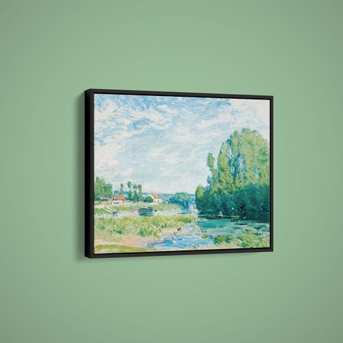 Alfred sisley the - alfred, pond