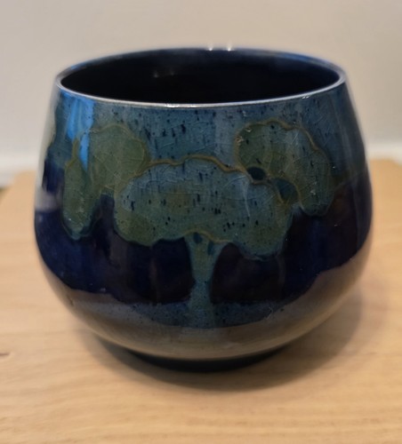 Moorcroft moonlit vase rare - moorcroft,