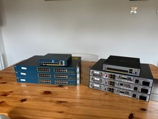 Cisco Lab Bundle – 3x 1841, 3x 3560, ASA 5506-X & 5505 + Rack Ears – CCNA/CCNP