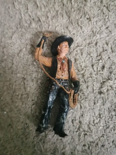 Vintage tall cow boy - 7",