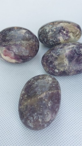 Small purple lepidolite - purple,