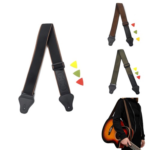 Guitar strap with - strap,