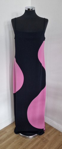 Ronald joyce black pink - black, maxi