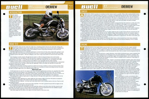Buell white lightning - lightning,