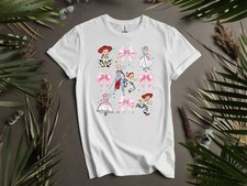 Bo Peep And Jessie Disney Bows Coquette T Hoodie Tshirt Men Women Unisex AD47