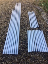 ALUMINIUM SCAFFOLDING TUBING 48.3mm x 4mm 0.7m £12 1.0m £15 2.0m £38 2.75m £44  