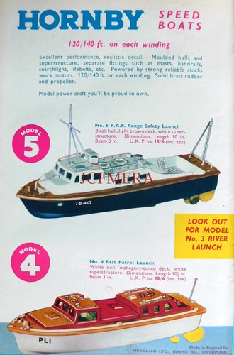 Hornby speed boats fast - hornby,