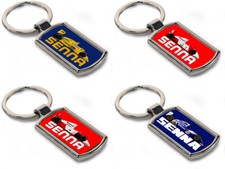 Ayrton Senna 1988-1994 MP4/4 Metal F1 Keyring McLaren Williams F1 Gift