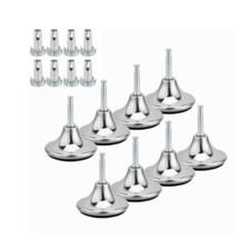 Chrome feet bed legs - 8,