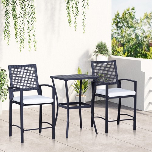 3pc rattan wicker bistro - 3pc,