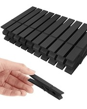 Colored Clothespins, Colorful Clothes Pins Wooden Clips Rainbow Colors 50 Pack 