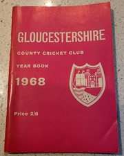 1968 GLOUCESTERSHIRE COUNTY CRICKET CLUB Year book, Excellent!