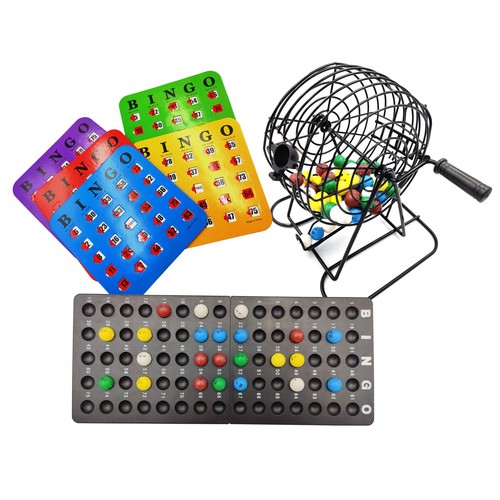 Deluxe bingo game set inch - deluxe, 6