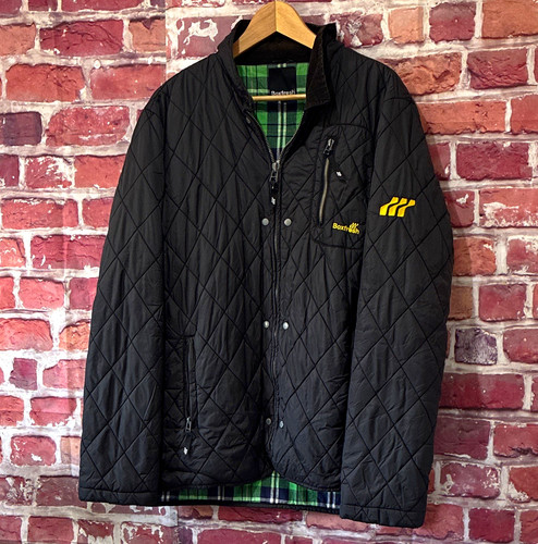 Boxfresh men black quilted - black,