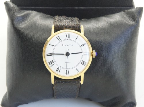 Lucerne swiss men wrist watch - men,