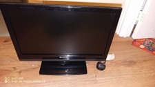 USED Sharp LC-19SH7E-BK 19" HD Ready LCD TV + Freeview – No Remote