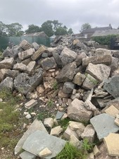 Limestone Rockery Stone. Various Sizes . Delivery Can Be Arranged