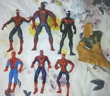Spider-Man Figure Bundle Toy Biz Hasbro Marvel