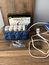 Remington Express Set 10 Heated Rollers model 1010 Works Well Boxed