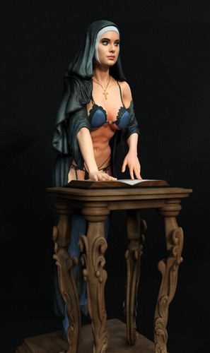 Scale resin figure - scale,