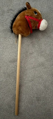 Vintage wooden hobby horse - vintage,