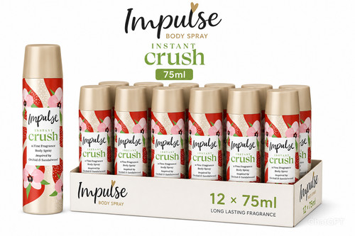 Impulse body spray instant - impulse,