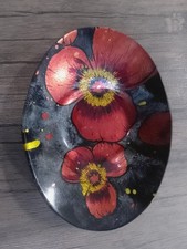 Decorative Poppy Bowl Designed