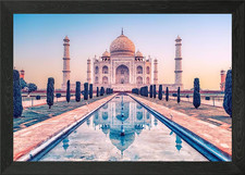 Beautiful Taj Mahal Framed
