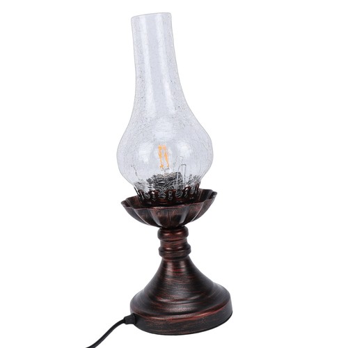 Vintage table lamp with - table,