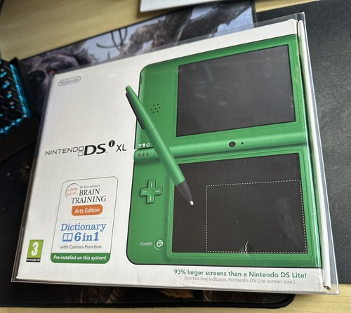 Nintendo dsi green - xl, boxed