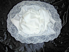 Stunning vtg  silky  ICE WHITE