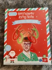 Christmas Party Game Inflatable Reindeer Ring Toss New RMS International