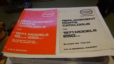 1971 Triumph Parts Catalogue