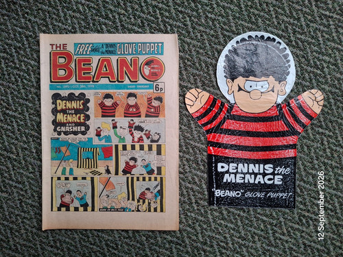 Vintage beano comic issue - comic, 1893