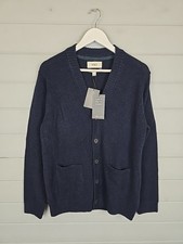 M&S Mens Navy Blue Wool