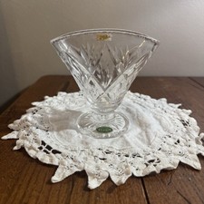 Stuart Crystal Glass Fan