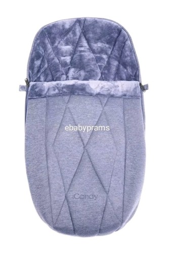 Icandy orange duopod - orange, footmuff