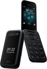 GENUINE Nokia 2660 Flip 4G - Unlocked - Dual Sim - Black/Green/Blue