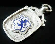 Sterling Silver Enamel Lion