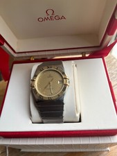 Omega 1991 Claw 18ct Gold and Steel Case Constellation Watch