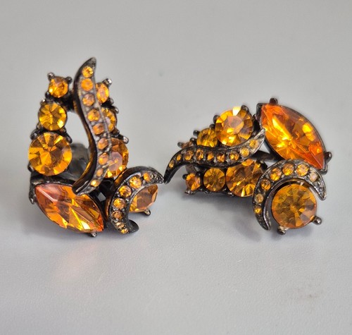 Vintage sphinx faux - vintage, citrine