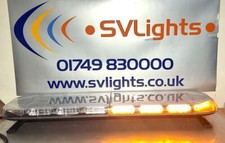 Whelen Justice 56" inch 360 Amber with Rear Reds LED Lightbar