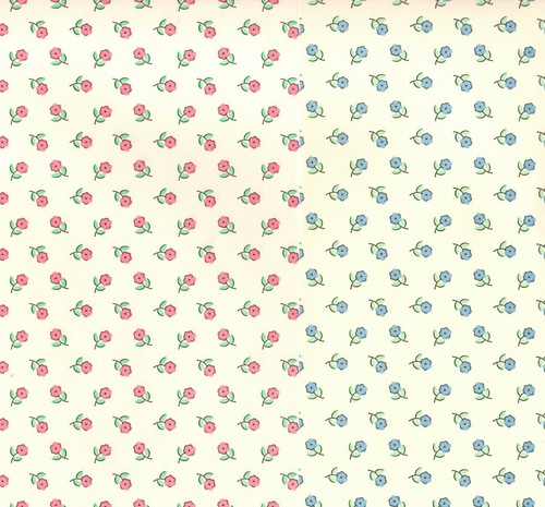 Backing paper flowers - x,