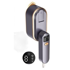 Steam Iron Travel Steamer with LCD Screen, 10S Fast Heat-Up